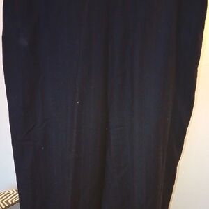 Richard Tyler Couture Black Straight Leg Pants